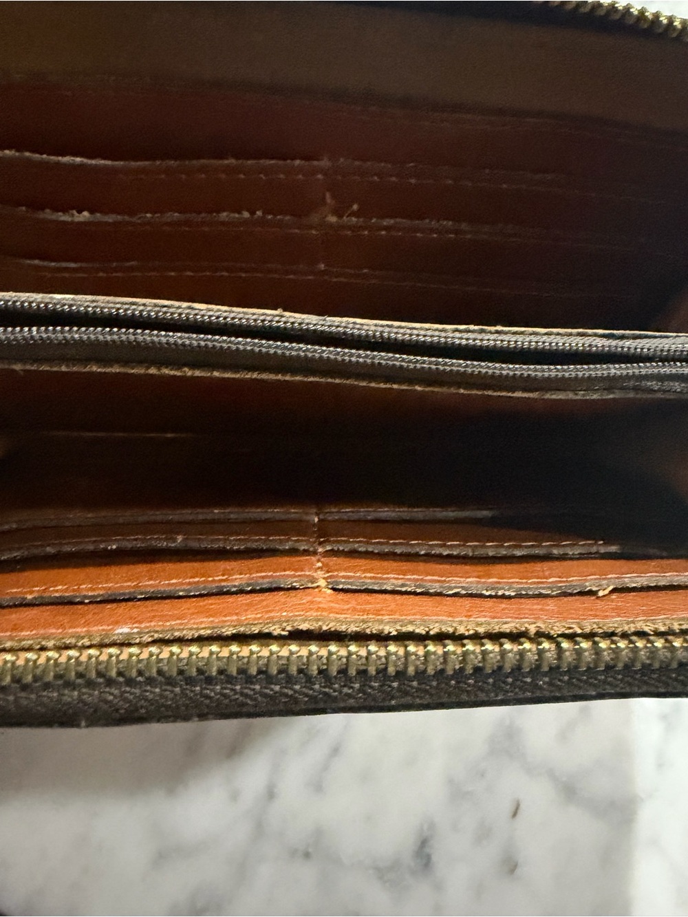 Patricia Nash Tan Floral-Print Leather Wallet with Multicolor Accents - Picture 6 of 8
